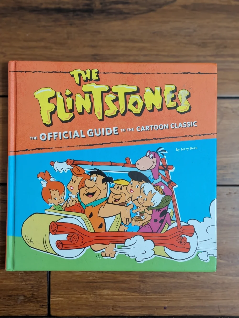 The Flintstones Official Guide - Orange & Blue Hardcover